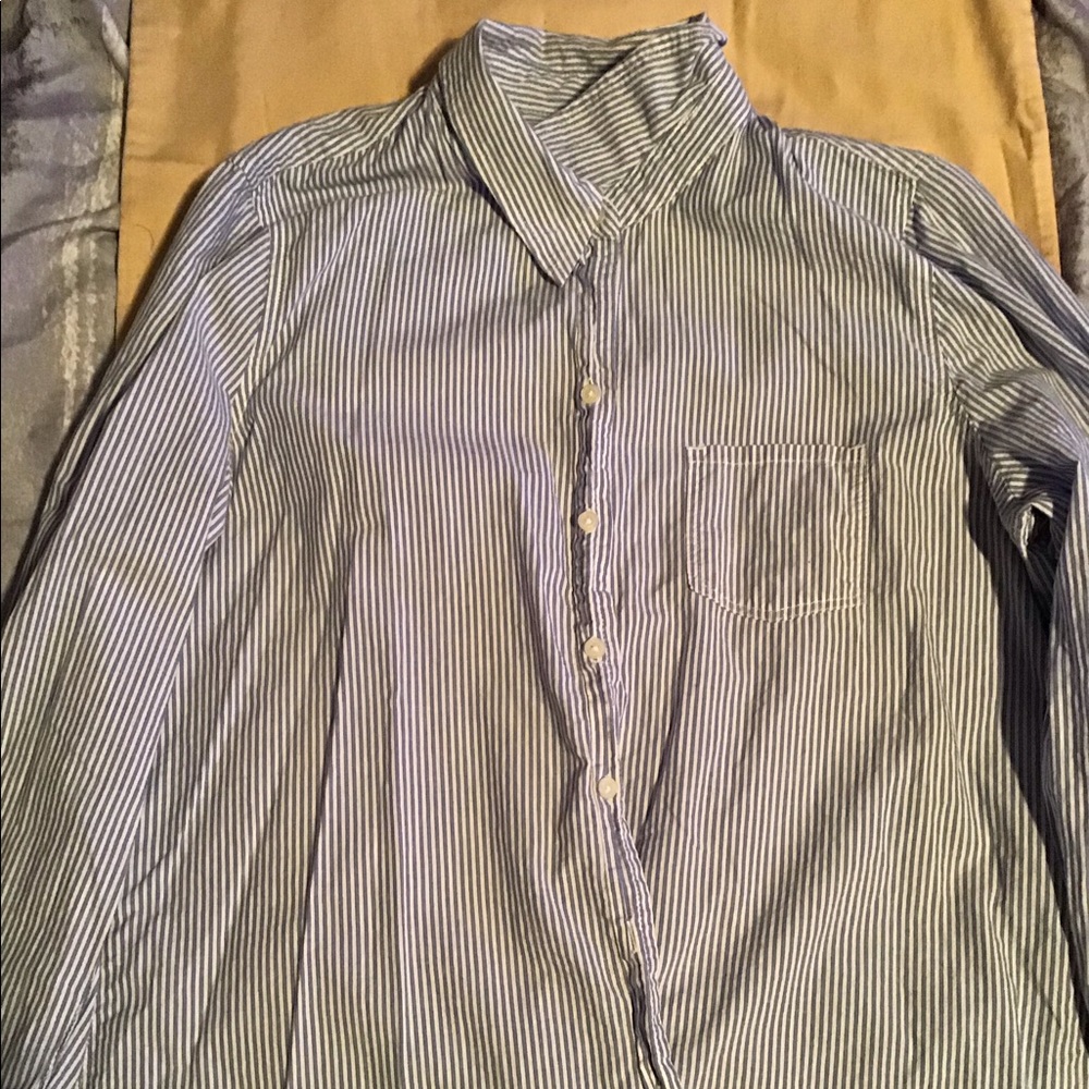 Strip all sleeve shirt